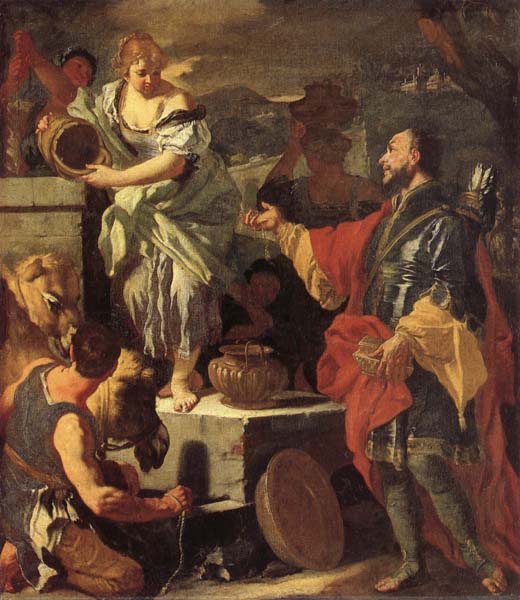 Francesco Solimena Rebecca at the Well